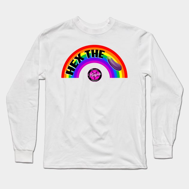 Hex the D Long Sleeve T-Shirt by MagickHappens